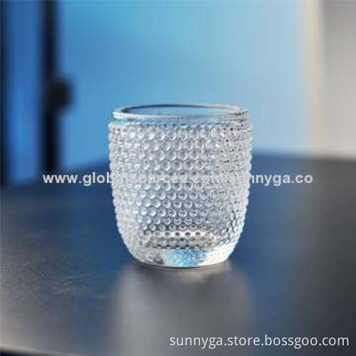 Semi Automatic Glass Candle Holder with 150mL Capacity